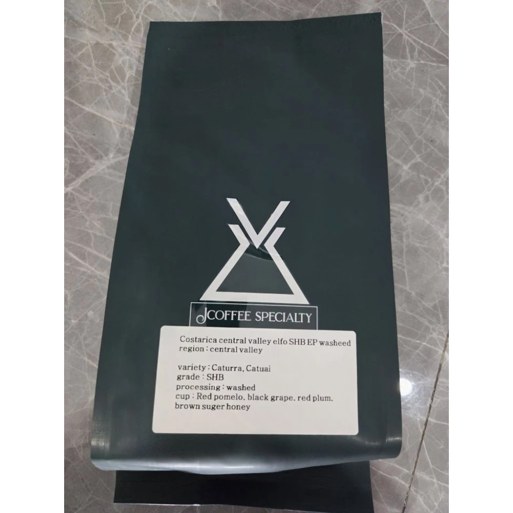 เมล็ดกาแฟ Costarica central valley elfo SHB EP washed 500g. (medium roasted)